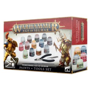 Age of Sigmar: Paints + Tools Set 1