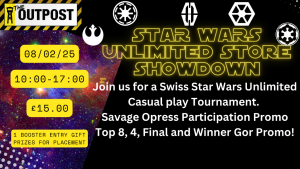 Ticket: Star Wars Unlimited Store Showdown Set 4 2025 1